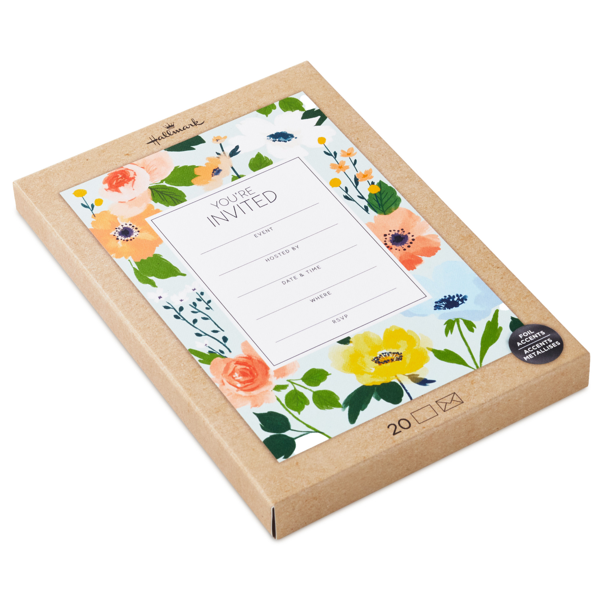 Hallmark General Invitation (Invitation Elegant Floral)