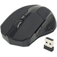 thumbnail image 3 of Souris d'Ordinateur, Souris de Jeu Optique Ergonomique Sans Fil 2,4 GHz 1600 DPI avec Récepteur USB 2.0 pour PC Portable Rouge, 3 of 6