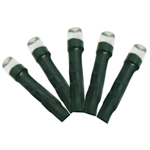 Roman 63330 - 26' 100 Light USB Powered Cool White Micro LED Christmas Light String Set 3" Spacing with Timer