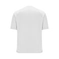 thumbnail image 2 of APEXFWDT Men's Big&Tall Raglan T-Shirt Crew Neck Casual Basic Shirt Short Sleeve Tee for Summer Daily Wear,XL,White, 2 of 6