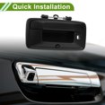 thumbnail image 6 of Unique Bargains No.23128692/23156952/23448681 Tailgate Handle Backup Camera for Chevrolet Silverado for GMC Sierra 2500 Rear View Reversing Park Assist Camera 1 Set, 6 of 7