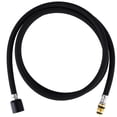thumbnail image 1 of Pull-Down Kitchen Faucet Replacement Hose with Matte Black Finish Head - LIVINGbasics®, 1 of 6