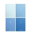 thumbnail image 2 of Blue Pastel Lined Notebook 7.28 x 10.16 Inches, Star Moon Softcover Writing Journal, Single Bulk Stationery Notebook for Office Memos, Travel Journaling & Daily Task Planning, 2 of 8