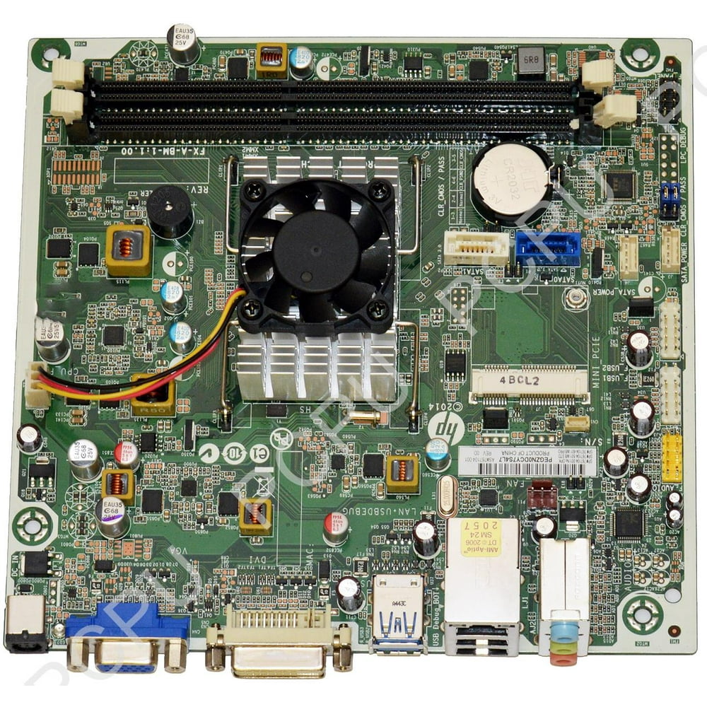 767104001 HP 110414 Camphor2 Beema Desktop Motherboard w/ AMD A86410