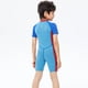 thumbnail image 4 of Eigraketly Trajes de neopreno Trajes de baño térmicos Traje de neopreno de secado rápido para niños Protección solar de playa para jóvenes de manga Deportes acuáticos azul claro XL Eigraketly OD003652-04, 4 of 6