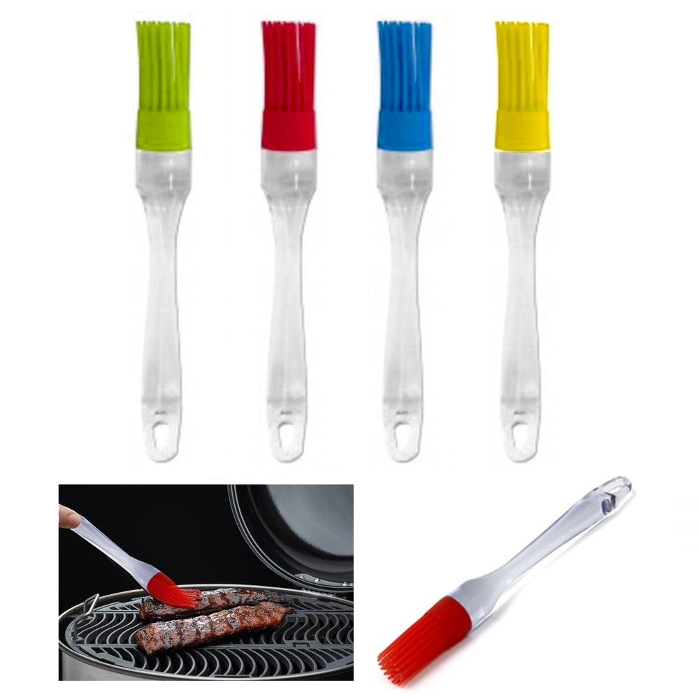 4 X Silicone Basting Brush Kitchen Cooking Utensil Grilling Baking