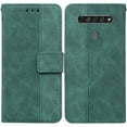 thumbnail image 3 of Étui pour LG K61 Durable en Cuir PU Magnétique Porte-Cartes Portefeuille à Rabat, 3 of 5