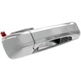thumbnail image 3 of Right Front or Rear Exterior Door Handle Compatible with 2011-2018 Ram 2500 Ram 3500 Ram 1500 Express Ram 1500 Chrome Without Key Hole 55112384AB-PFM Laramie Longhorn Limited, 3 of 5