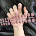 thumbnail image 1 of 24 UñAs Postizas Mate Impermeables ExtraíBles，Con Una Variedad De UñAs Gao Jiahui  unisex, 1 of 2