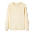 thumbnail image 3 of Lightweight Fall Basic Sweatshirts for Women 2025 Long Sleeve Crewneck Relaxed Fit Plain Sweatshirt Pullover Tops, 3 of 5
