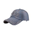 thumbnail image 1 of Minnieouse Sombrero para el sol con purpurina, gorra brillante y transpirable para deportes al aire libre y viajes, gorra de béisbol vaquera para Sombreros Mezclilla nº 2, 1 of 6