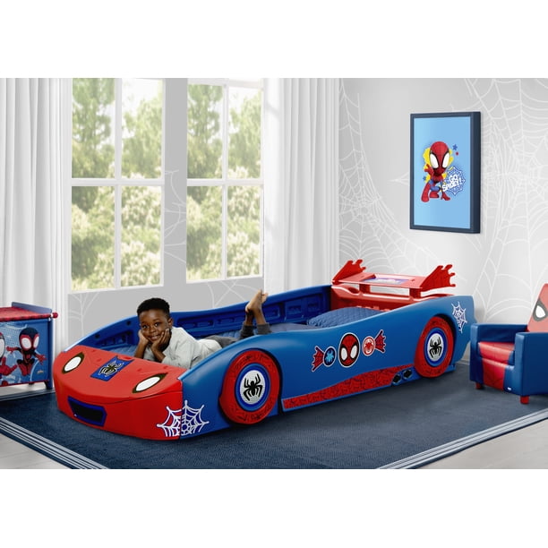 Spidey and His Amazing Friends Web Crawler Race Car Twin Bed by