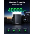 thumbnail image 2 of 65W Fast Charging Power Bank 40000mAh with LED Light for Laptop and Phone, 2 of 8