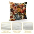 thumbnail image 4 of SHANXI  Fall Y’All Pumpkin Truck Throw Pillow Covers Autumn Harvest Truck Buffalo Plaid Check Bottle Flowers Pillowcase, Maple Leaves Thanksgiving Bless Farmhouse Cushion Case Home Decor 20x20in, 4 of 5