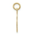 thumbnail image 2 of 14k Yellow Gold Plain .018 Gauge Engravable Quadrafoil Disc Charm Pendant, 2 of 3