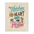 thumbnail image 2 of Stupell Industries Kitchen Heart And Home Vintage Comic Book Word Design Wall Plaque by Ester Kay, 2 of 5