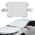 thumbnail image 1 of Cubierta de automóvil para Parabrisas delantero para Sedán/Hatchback Grande de película de aluminio 63 pulgadas, 1 of 7