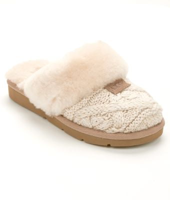 UGG Cozy Cable Knit Slippers - Walmart 