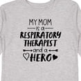 thumbnail image 4 of Inktastic My Mom is a Respiratory Therapist and a Hero Boys or Girls Long Sleeve Toddler T-Shirt, 4 of 5