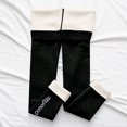 thumbnail image 4 of JeashCHAT Leggings for Women Casual Women Span Ladies Leggings High Waist Keep Warm Long Pants, 4 of 5