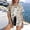 #343-Khaki, variant on Womens Casual Hawaiian Floral Print Short Sleeve Button Up Top Turndown Collar Blouse for Summer Daily Gift