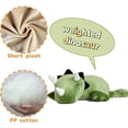 thumbnail image 3 of Weighted Dinosaur Plush - Stuffed Animals Plushie - Good for Anxiety Relief - F, 3 of 5