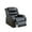 Single-Black, variant on Aukfa Leather Recliner Chair, Overstuffed Single Sofa Armchair for Living Room Bedroom, Black