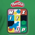 thumbnail image 3 of CafePress - Play Doh Mix It Up T Shirt - Women's V-Neck Dark T-Shirt, 3 of 4
