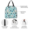 thumbnail image 4 of Fotbe Sea Animal Bolsa Térmica con Estampado y Forro de Aluminio Grueso Bolsa de Almuerzo con Bolsillo Frontal para Hombres y Mujeres, Ideal para Trabajo, Escuela, 4 of 8