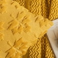 thumbnail image 3 of Maple Leaf Fall Throw Pillow Covers 20"x20" Set of 2, Mustard Yellow Farmhouse Decorative Pillow Covers for Autumn Harvest Holiday Accent Pillowcases, Faux Fur Pillow Cover for Couch Bed Room, 3 of 15