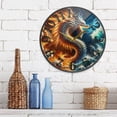 thumbnail image 6 of Animal Dragon Beast Monster Wall Clock 10 Inch Silent Non Ticking Battery Operated Easy to Read for Kitchen Living Room, 6 of 8