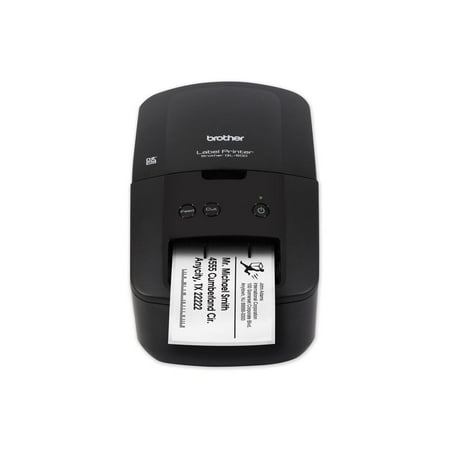 Brother - QL-600 Economic Desktop Label Printer - Black