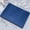 Navy Blue, variant on Tekola Zippered 7 Ring Business Check Binder Portfolio for 3-Up Business Size Checks, PU Leather 7 Ring Checkbook Binder 600 Checks Capacity for 9" x 13" Sheets, Built-in Storage Organizer, Navy Blue