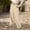 Khaki, variant on RTKFRFLM Girls Corduroy Wide Leg Pants Solid Color Relaxed Fit Casual Trousers Khaki 9-10 Years