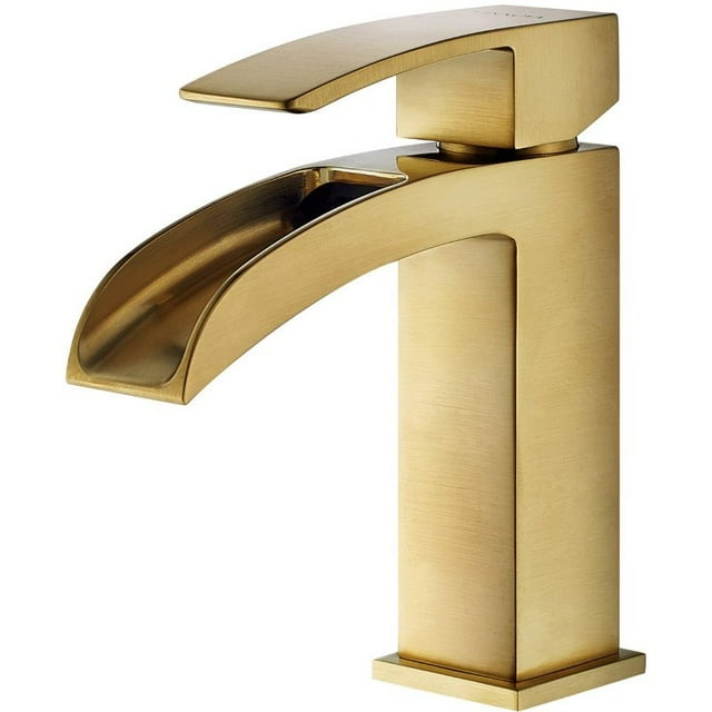 Vinnova Robinet de Salle de Bain avec Lavabo Liberty en Or