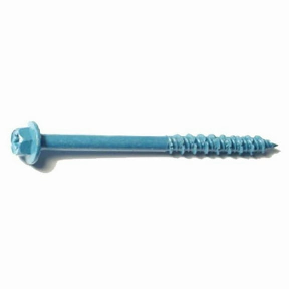 Torquemaster 51220 0.31 x 4 in. Star Hex Head Masonry Screw - 50 Pack