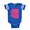Royal Blue, variant on CafePress - Arizona - Cute Infant Baby Football Bodysuit