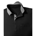 thumbnail image 7 of Rvwovn Men's Collared Shirt with Pocket, Golf & Business Short Sleeve T-Shirts for Outdoor and Work, 7 of 7