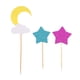 thumbnail image 5 of Naiovety 1 Set Cute Cake Decorating Supplies Crafts Exquisite Glitter Arts Party Star Moon Favors Tools and Edible Baking for DIY Como se muestra 2Conjunto, 5 of 6