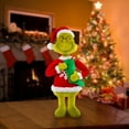 thumbnail image 5 of Christmas Holiday Greeter Dr. Seuss' The Grinch in Adult Ugly Sweater 10.23 in x 6.69 in x 18.89 in 1.21 lb, 5 of 5