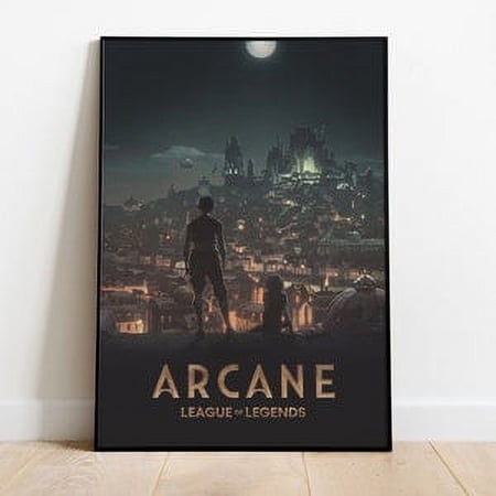 Arcane Poster, Wall Art & Fine Art Print, Home Decor, Game poster gift NO FRAMED POSTER