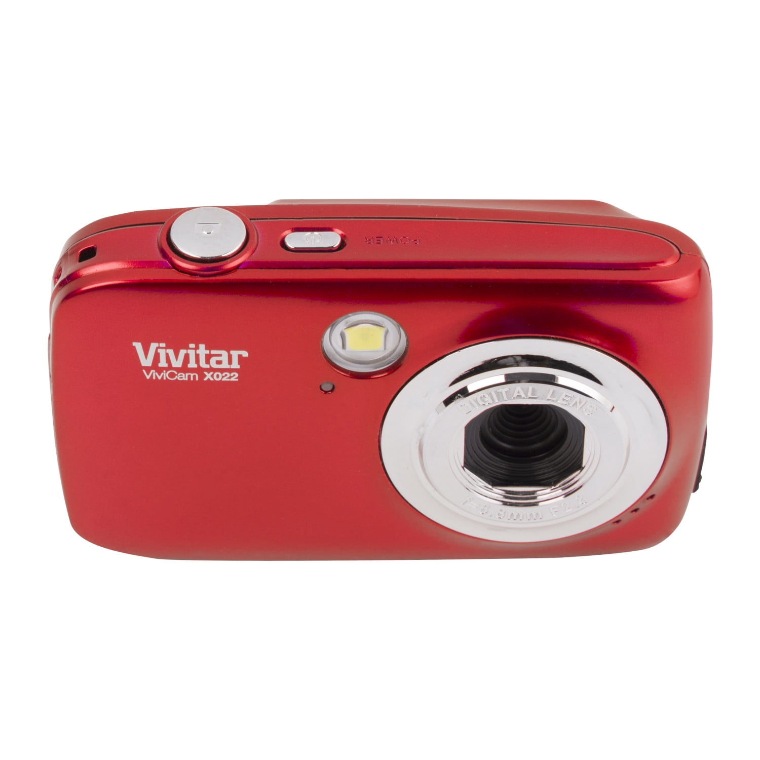 Vivitar 10.1MP Camera with 1.8" Preview Screen Red