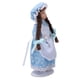 thumbnail image 5 of Figuras De Niña De Casa De Muñecas, Articulaciones Flexibles, Muñeca De Casa De Muñecas, Hermosa, Interesante, Extraíble, Niña En Azul Con Capucha Y Trenzas, Multiusos Para, 5 of 7