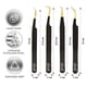 thumbnail image 4 of Pinzas de pestañas SIVOTE con punta de fibra para extensiones de pestañas, juego de 4, 4 of 7