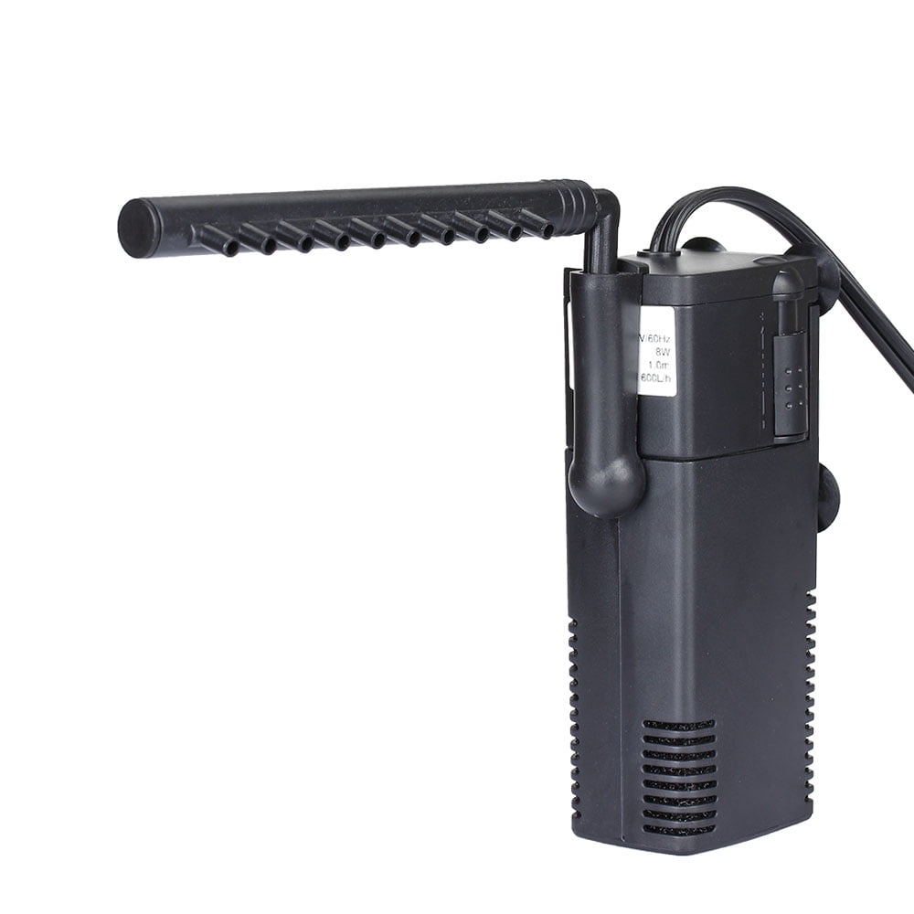 Aquarium Internal Filter 160 GPH 600L/H Submersible 3in1 Multi