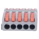 thumbnail image 4 of Conector de cable de palanca, 20 piezas SPL Conector de bloque de terminales rápido de cable Conector de cable de bloque de terminales Diseño de vanguardia, 4 of 9