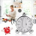 thumbnail image 2 of Kitchen Cooking Timer,Long Ring Bell Alarm Loud60 Minute Kitchen Timer for Cooking,Mechanical Cooking Timer Manual Countdown Timer with Alarm Sound for Baking Cooking Steaming Barbecue Teaching, 2 of 9