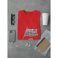 thumbnail image 3 of 4Th Of July W/Flag And Rays T-Shirt Men -Image by Shutterstock, Male 3X-Large, 3 of 4