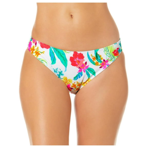 Salt Cove Womens Juniors Floral Print Hipster Swim Bottom Separates