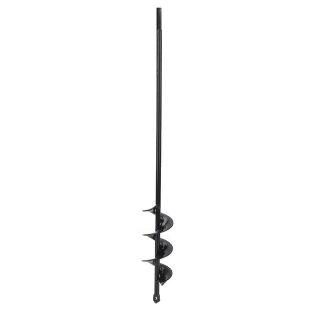 Brocas De Barrena, Broca Espiral De Barrena De Jardín De Alta Resistencia, Herramienta De Perforación De Agujeros En Espiral De Acero Al Carbono De Vástago Hexagonal para Plantar(5 * 45cm)